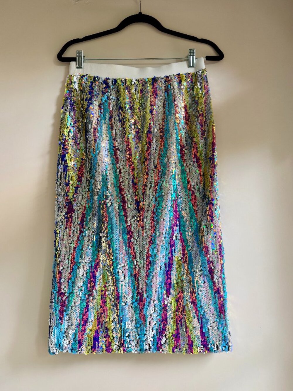 Le Superbe Sequin Pencil Skirt